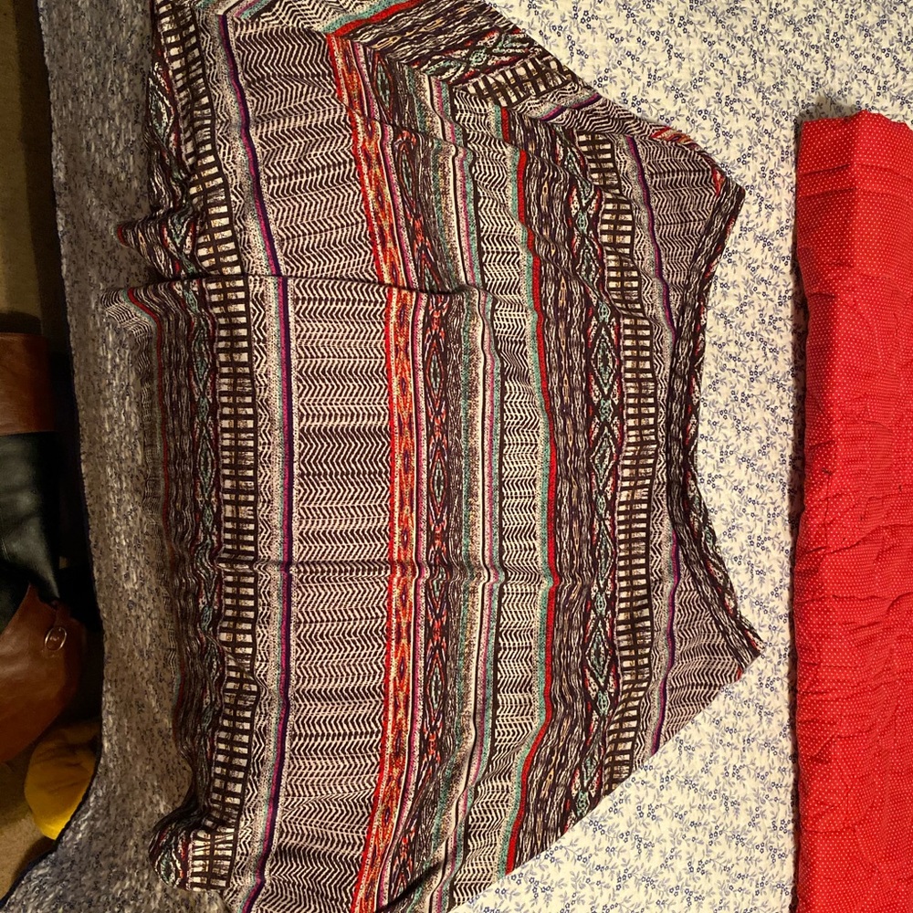 Multi colored skirt